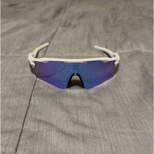 Oakley Radar EV Path Sunglasses White Frame / PRIZM Sapphire Lens 009028